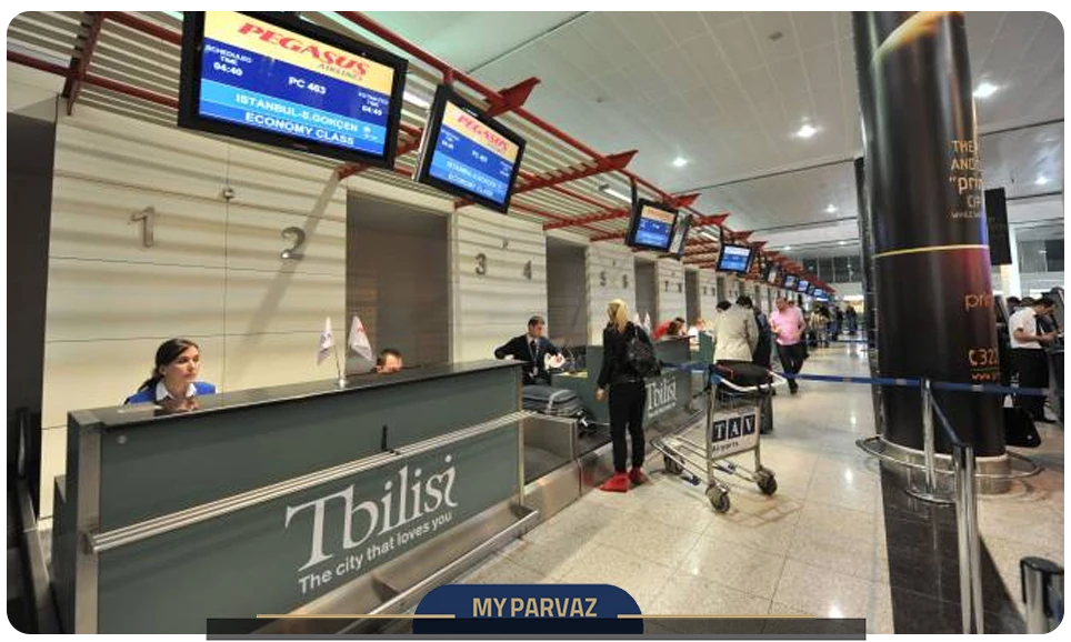 جزئیات مربوط به فرودگاه تفلیس گرجستان